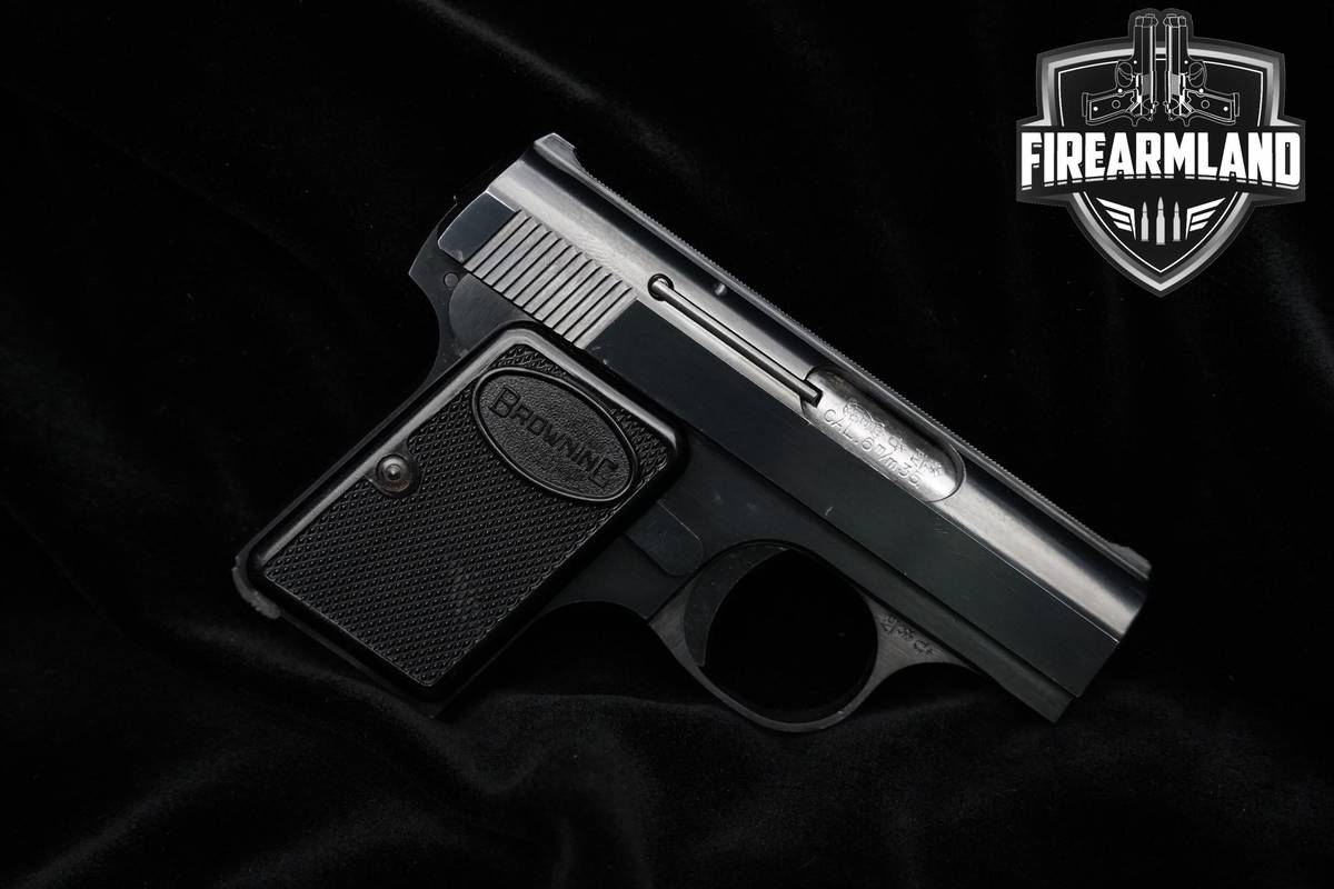 1954-1958 Browning Baby 25 ACP 2" Blued Pistol Belgium +2 MAGS CCW