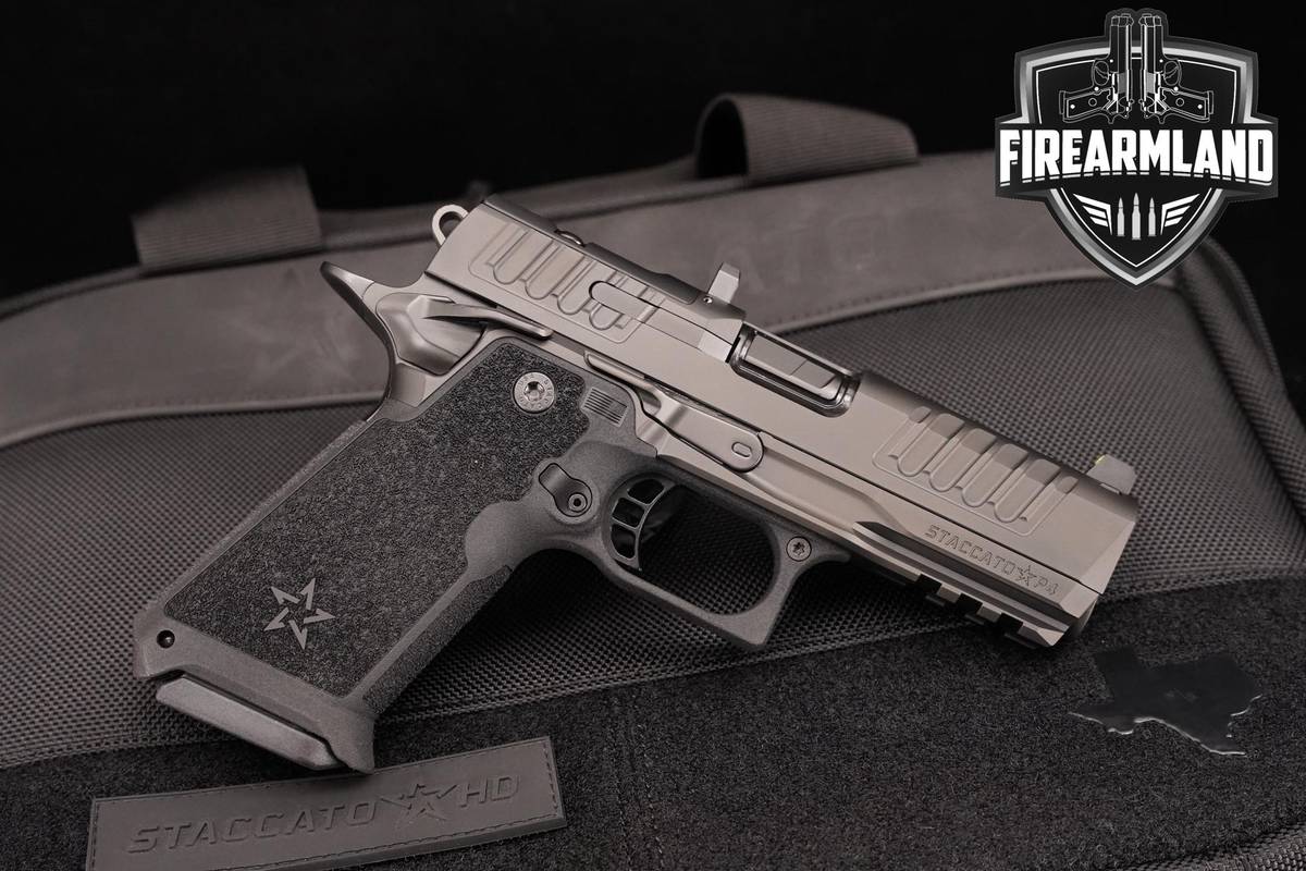 Staccato STI 2011 HD P4 9mm 4" Black DLC 1911 +3 MAGS, OG CASE
