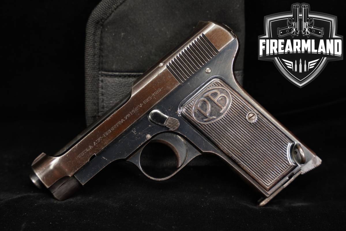 MATCHING 1922-1932 P Beretta Modello 1915-1919 INTERWAR ITALIAN +HOLSTER
