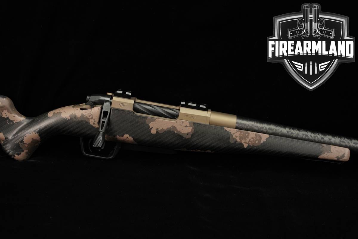Fierce Firearms Carbon Rogue XP 25 Creedmoor Smoke Bronze & Camo CF-BARREL