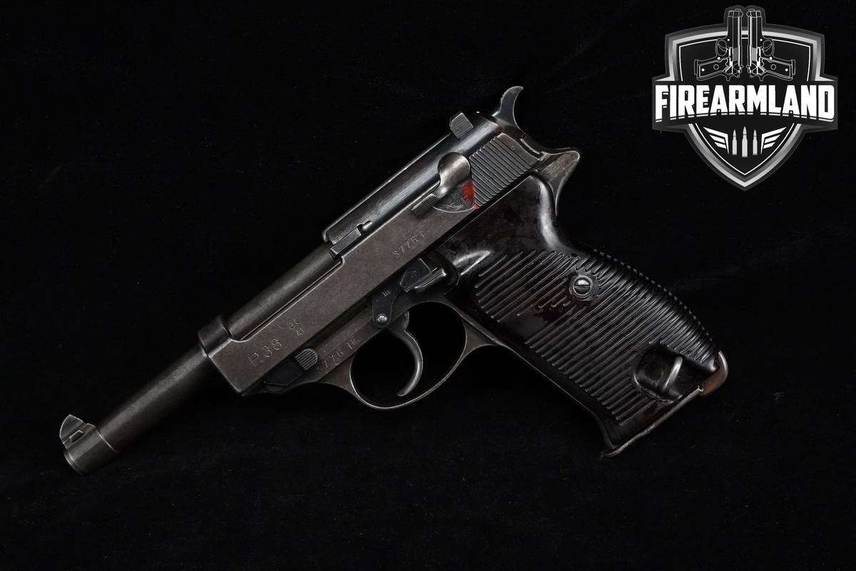 THIRD REICH 1941 Walther P.38 9mm 4.9" Blued Ac 41 P-38 P38 WW2