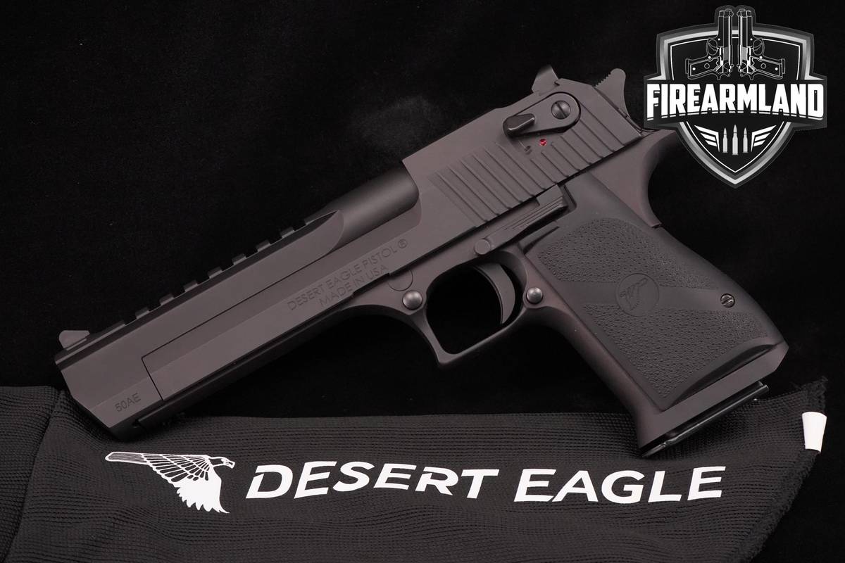 Magnum Research Desert Eagle Mark XIX 50 AE 6" Deagle +ORIG CASE