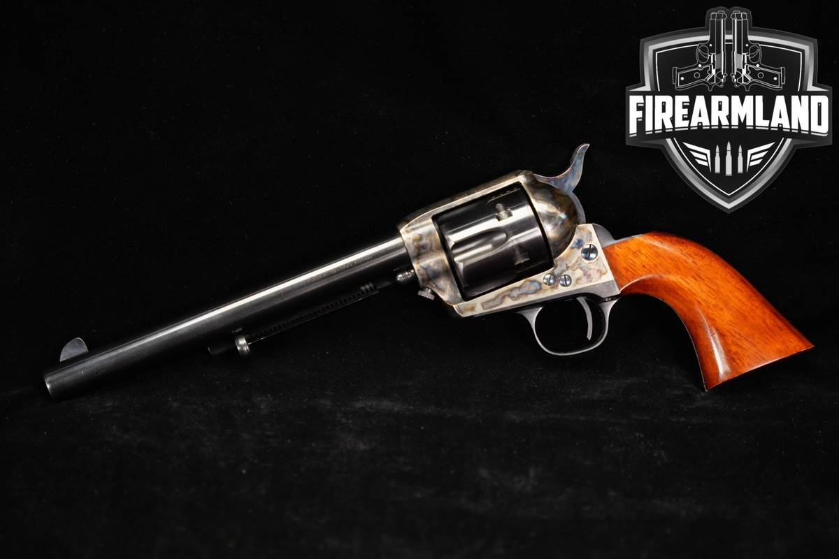 A Uberti Frontier Old Model 357 Magnum Color Case Hardened & Blued Cimmaron