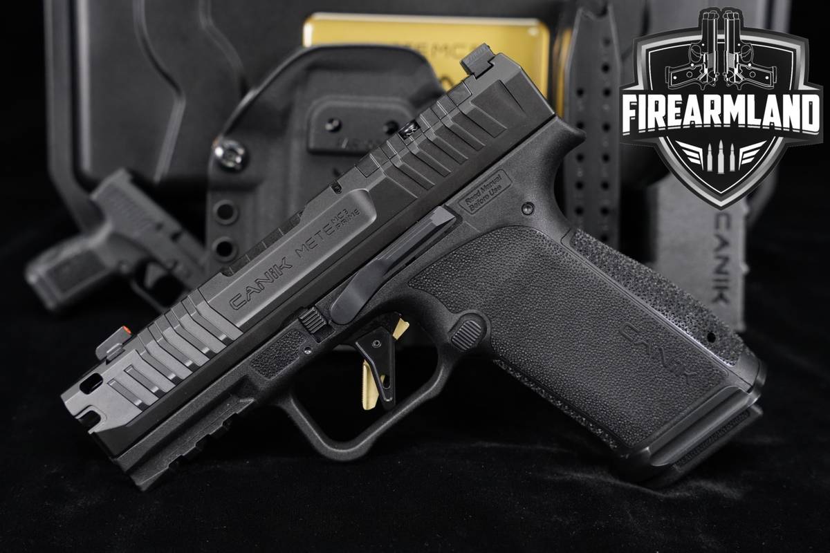 Canik METE MC9 Prime 9mm 3.64" MC 9 +2 MAGS, ORIG CASE & HOLSTER