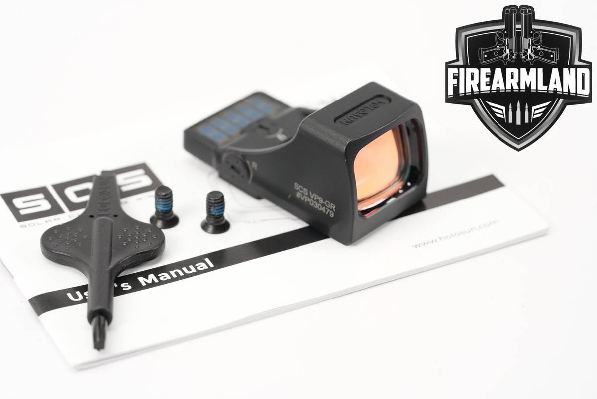 Holosun SCS VP9-GR Green 2 MOA Dot & 32 Circle Red Sight SCSVP9 RDS