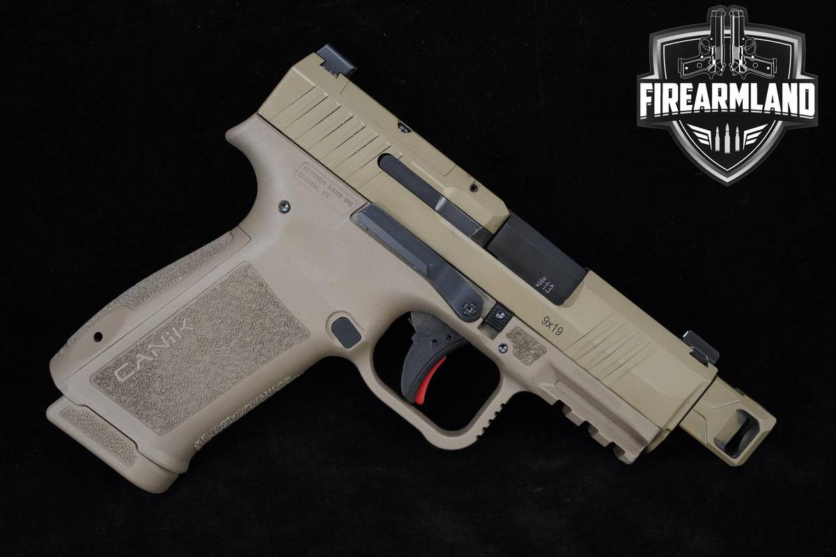 Canik METE MC9L 9mm 3.18" FDE Canik-MC9L METE-MC9L +2 MAGS, CASE & HOLSTER