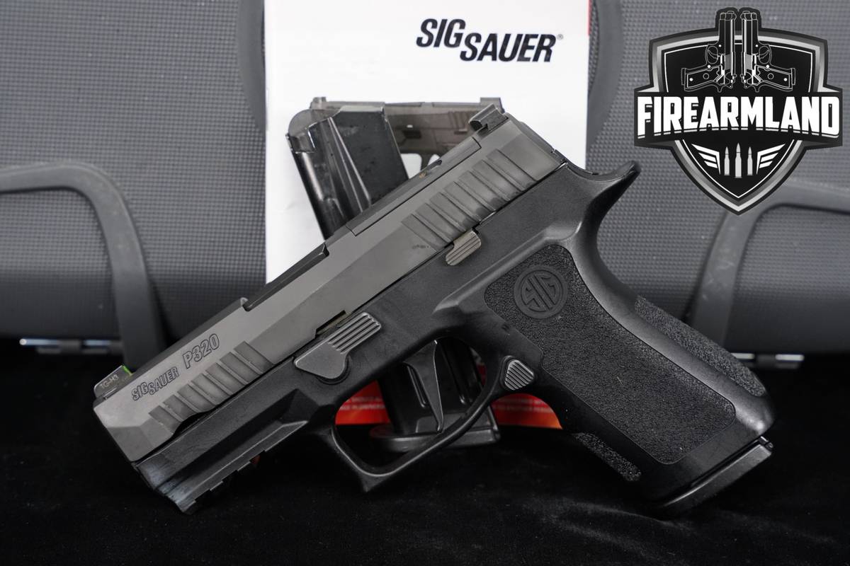 Sig Sauer P320 Compact PRO 9mm 3.9" Optic Ready +2 MAGS & ORIG CASE