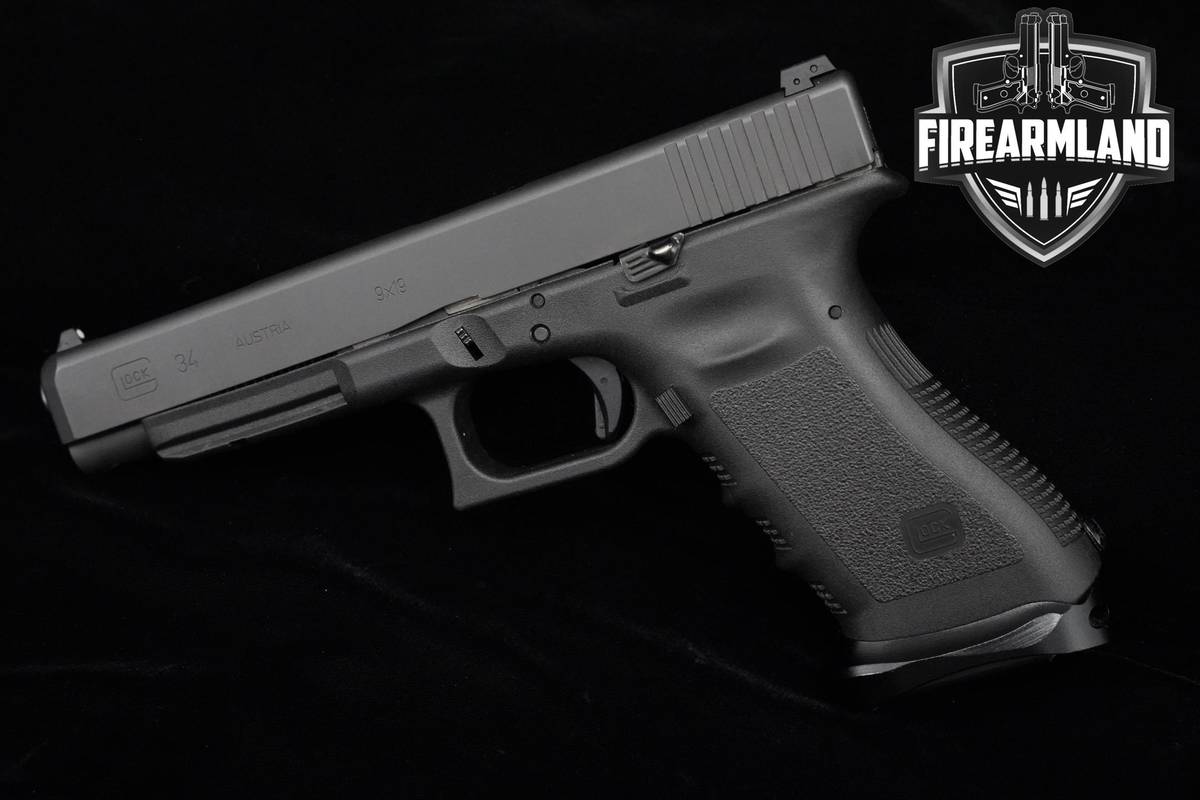 Glock 34 Gen3 9mm 5.31" Glock G34 Gen-3 +2 MAGS & ORIG CASE
