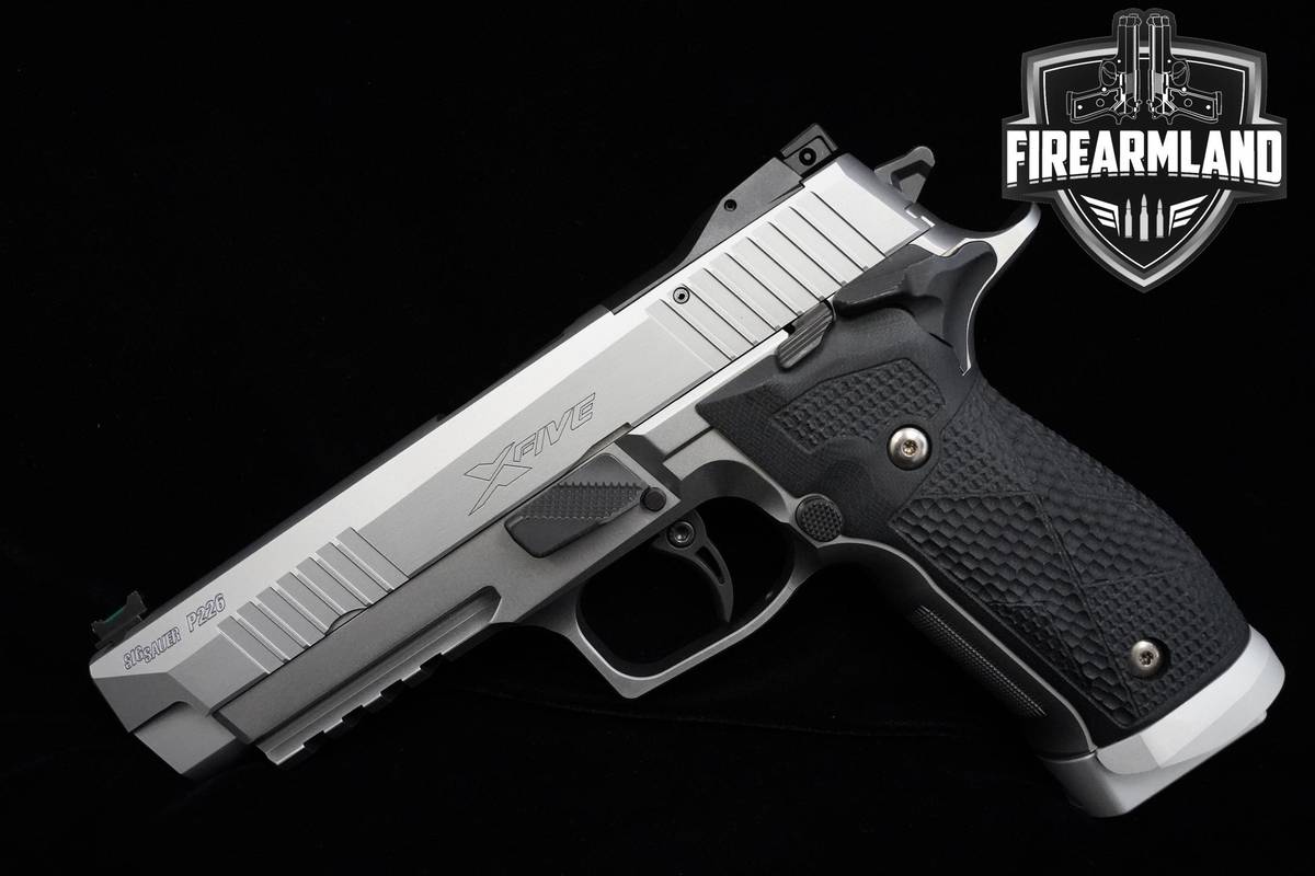 Sig Sauer P226 XFIVE STAS 9mm 5" SIG CUSTOM WORKS P226 X-Five X5 +ORIG CASE
