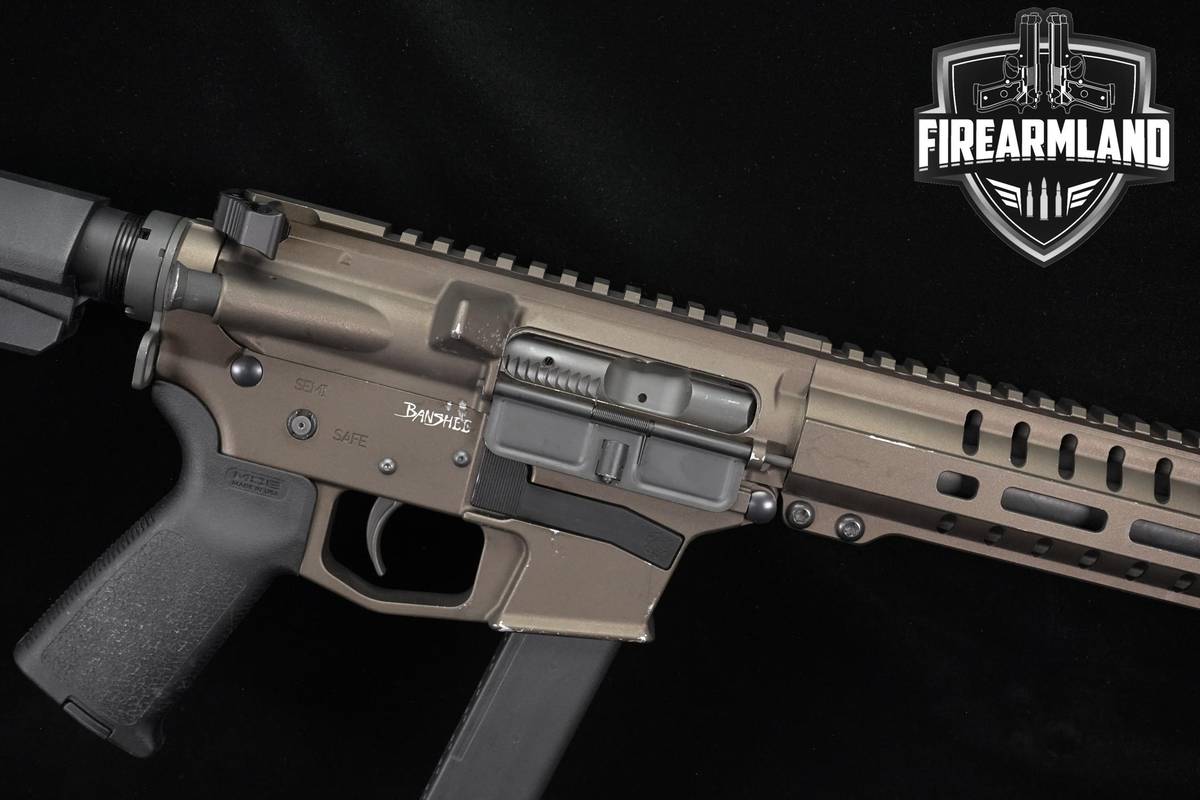 CMMG BANSHEE FE MkGs 9mm AR-9 AR9 8" OD Green Cerakote Defense Pistol