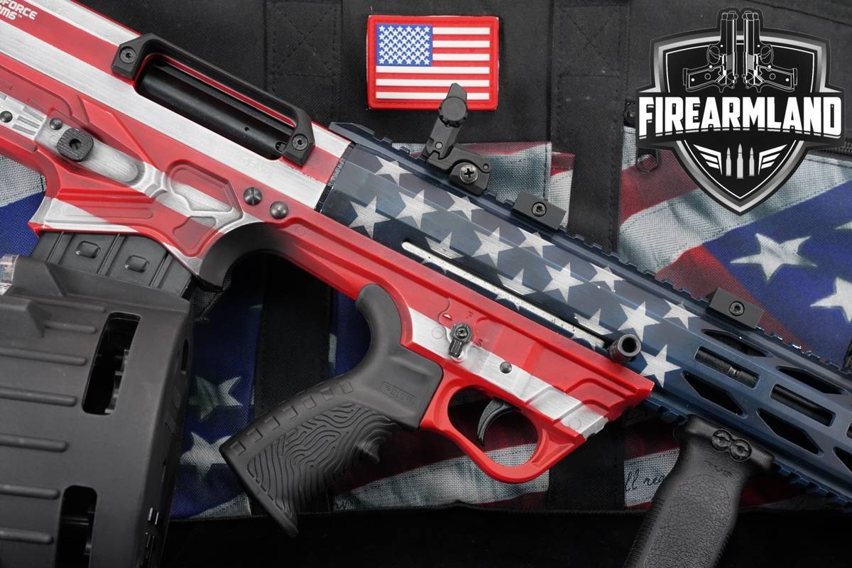 Radikal Arms NK-1 GFY 12-Gauge 18.5" American Flag +2 MAGS