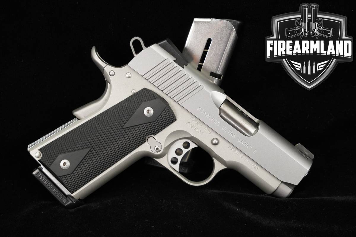 Kimber Stainless Ultra Carry II 45 ACP 1911 +2 MAGS