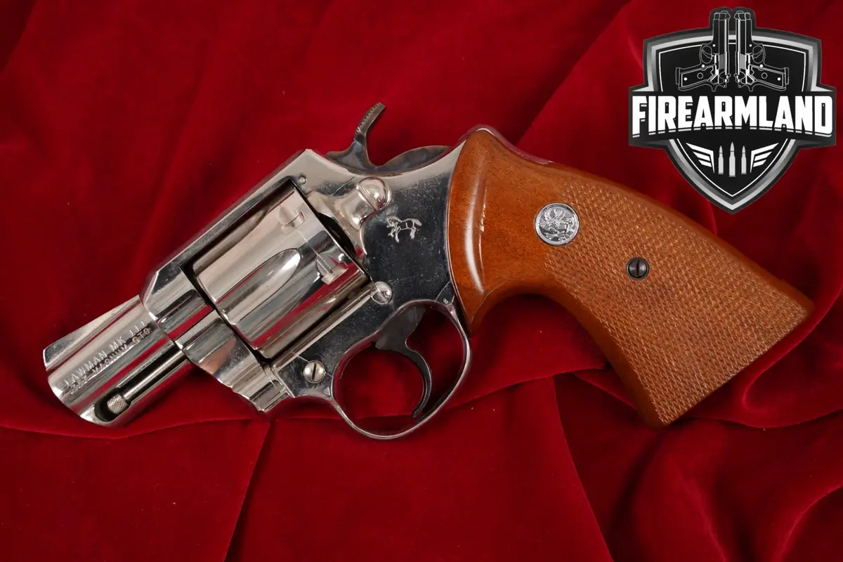 DESIRED 1976 Colt Lawman MK III 357 Magnum 2" Bright Nickel DA/SA Mark 3