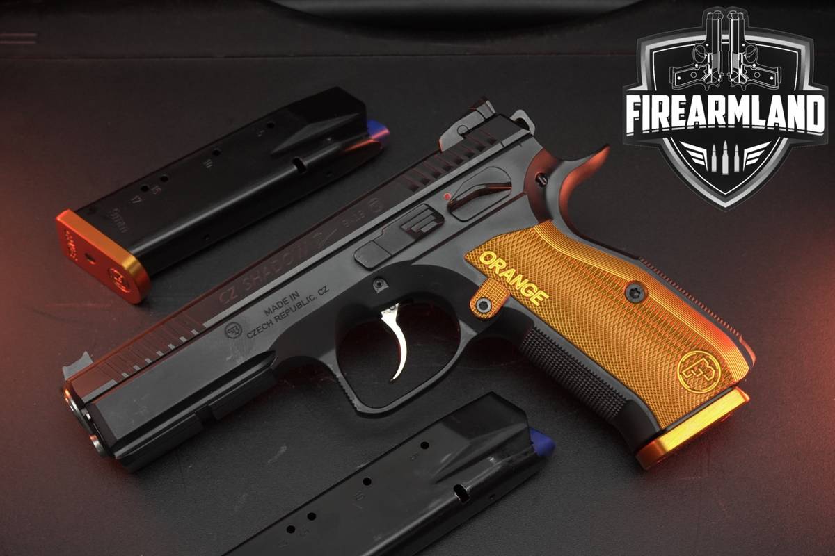CZ Shadow 2 Orange 9mm 4.89" Shadow2 +3 MAGS, ORIG CASE & HOLSTER