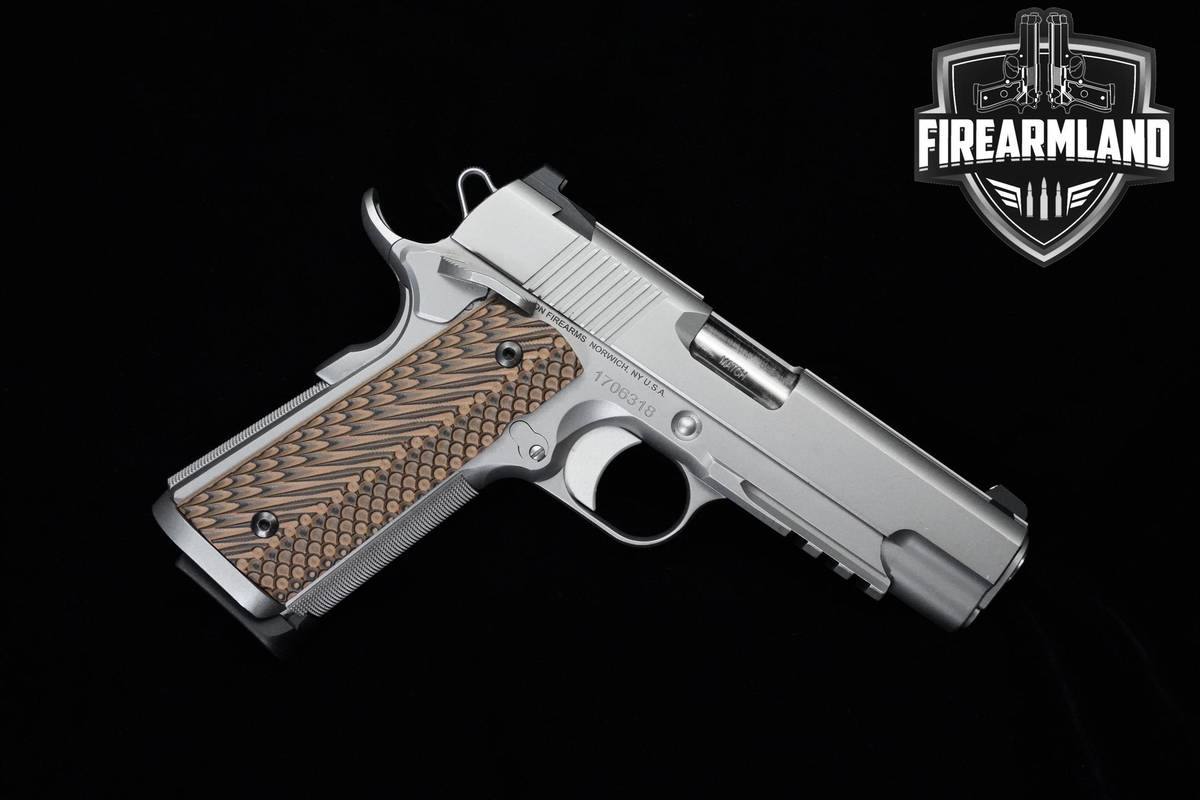 RARE Dan Wesson Specialist Commander 9mm 1911 Dan-Wesson 3 MAGS & ORIG CASE
