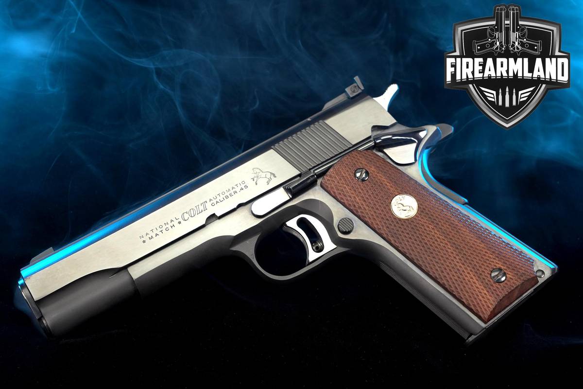 VINTAGE 1967 Colt Gold Cup National Match Pre-Series 70 45 ACP 1911 5 Blued