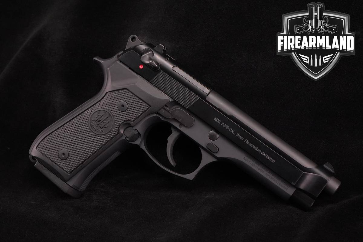 Beretta 92FS Type F 9mm 4.9" M92 +3 MAGS & ORIG CASE