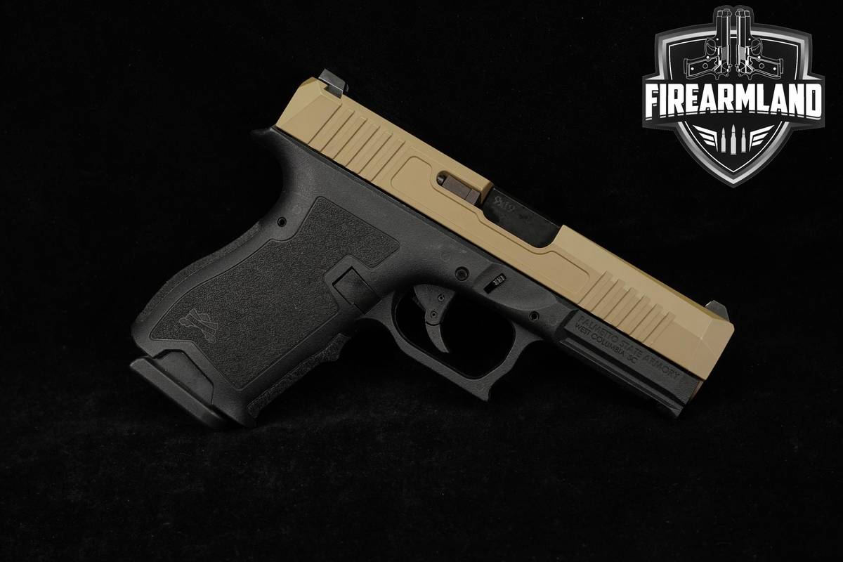 Palmetto State Armory PSA Dagger Compact 9mm 3.9" Two-Tone FDE +2 MAGS