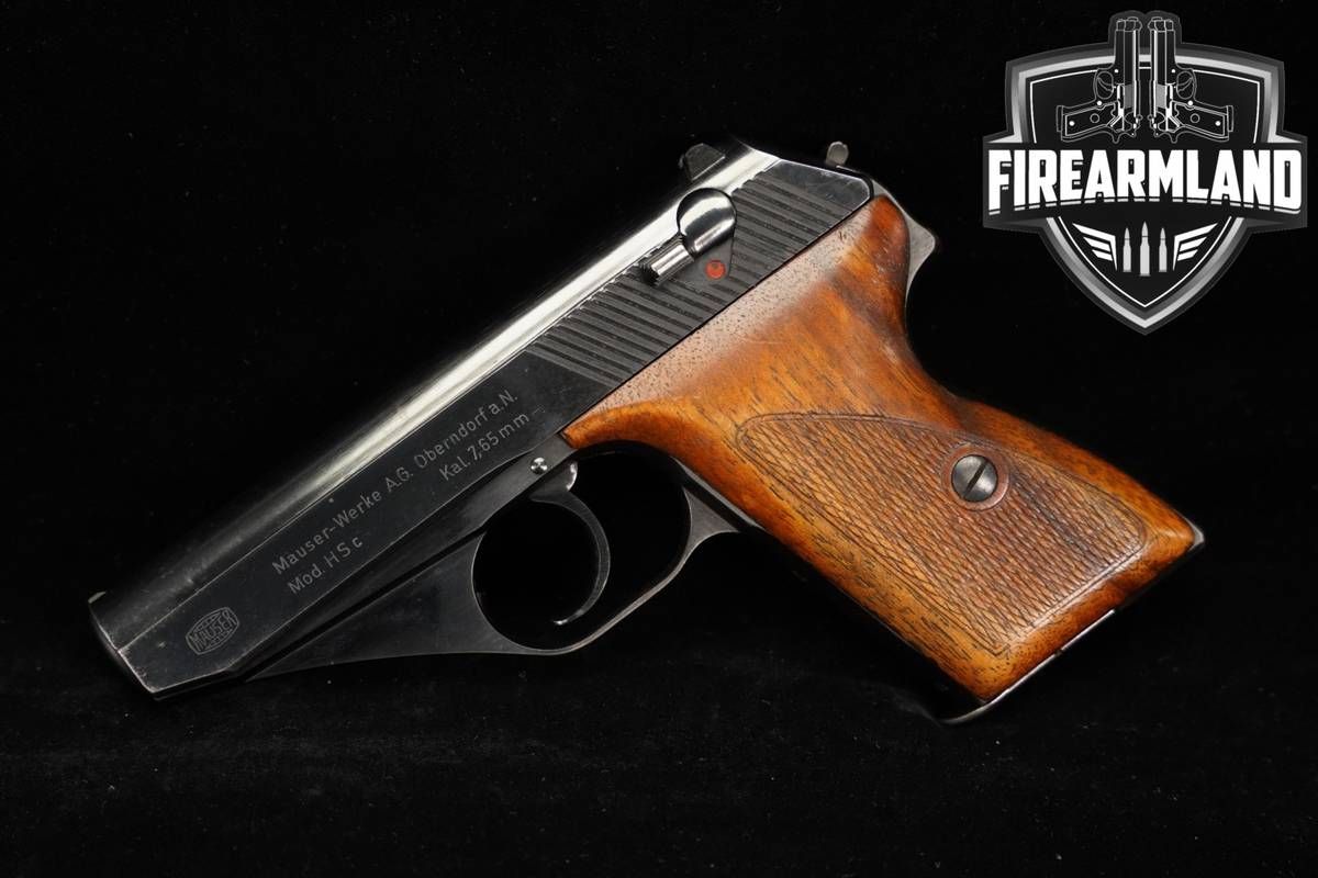 WWII 1941 Mauser HSc 32 ACP 3.4" Blued DA/SA