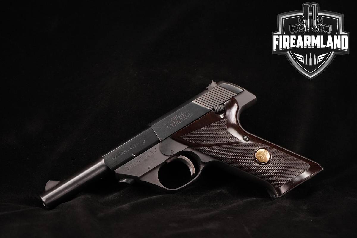1969 High Standard Model 103 Sport King 22LR 4.5" Blued