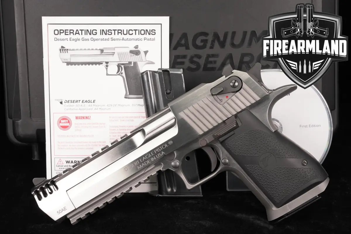 DEAGLE Desert Eagle Mark XIX 50 AE 6" MK 19 +2 MAGS, CASE