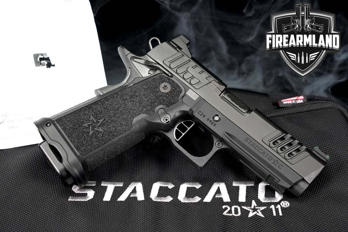 Staccato STI C V3 DPO Optics-Ready 9mm 4" 2011-1911 +7 MAGS