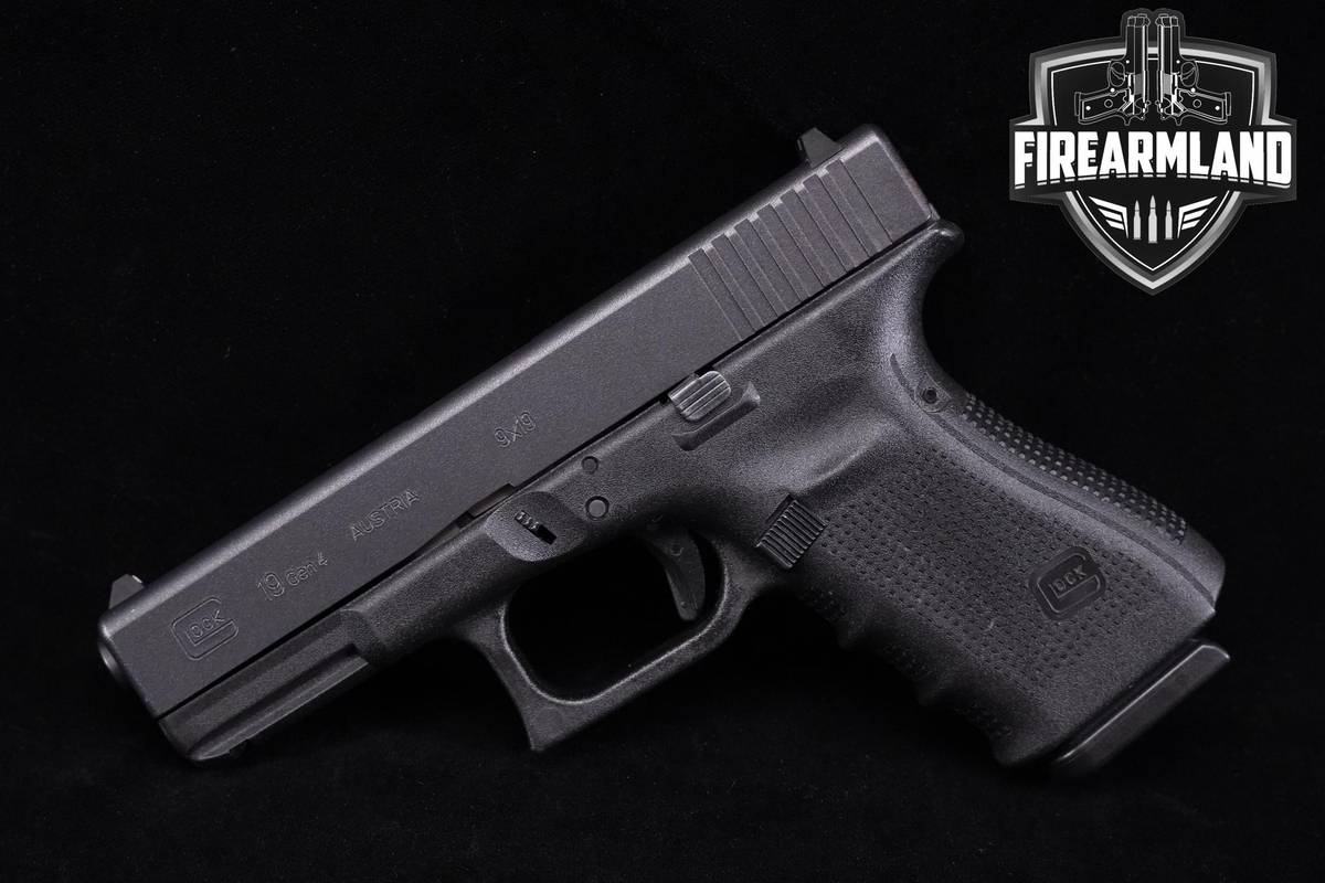 Glock 19 Gen4 9mm 4.02" G19 Gen 4 +6 MAGS