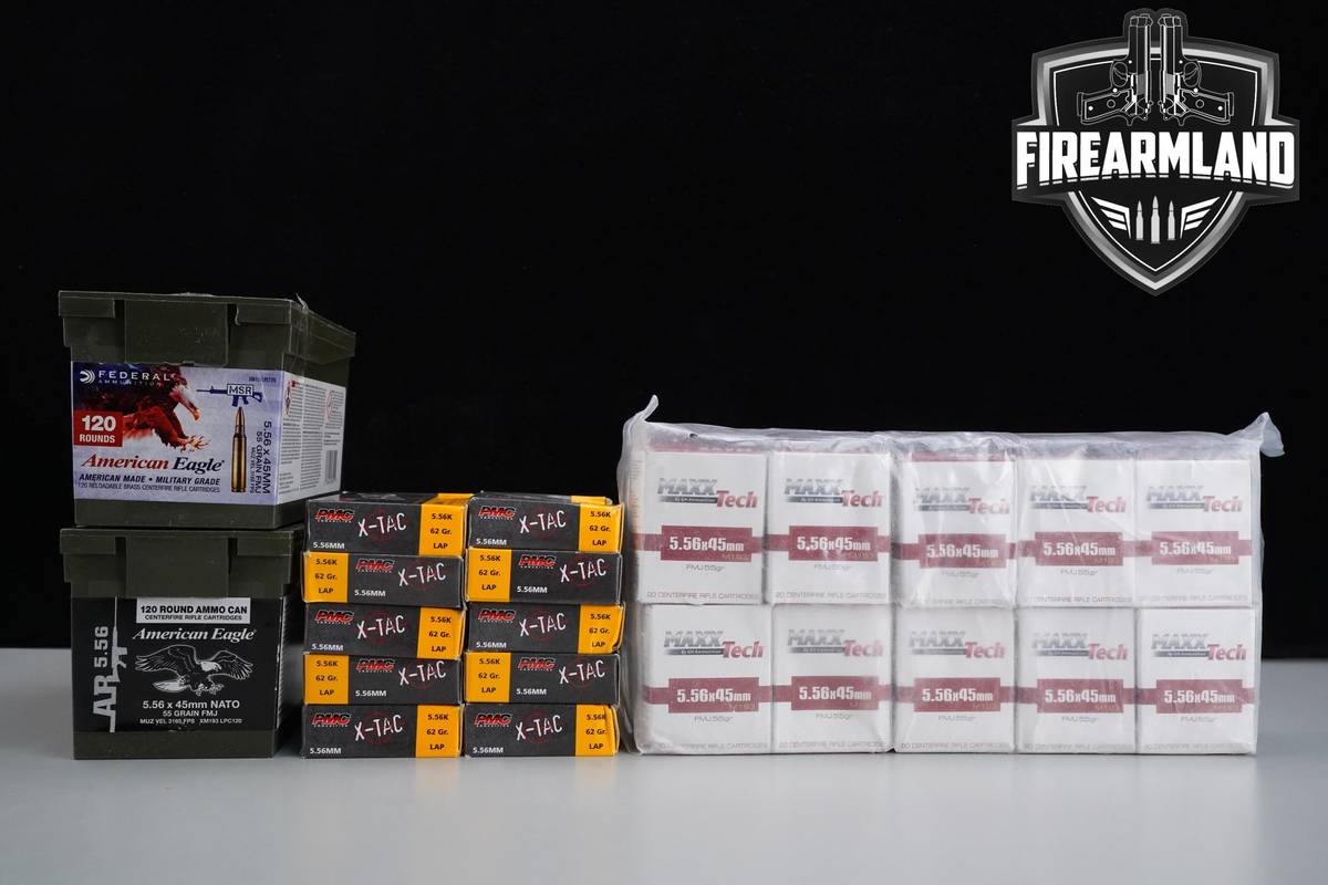 640 RDS! 5.56 NATO Ammo 5.56X45
