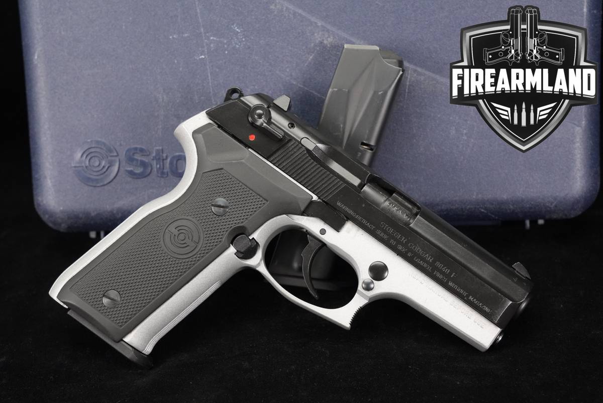 Stoeger Industries Cougar 8040 F 40 S&W Two-Tone 8040F DA/SA +ORIG CASE