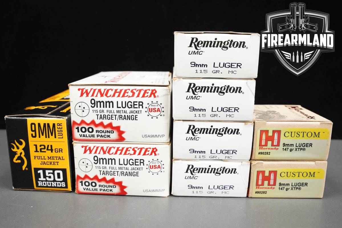 9mm Ammo 9mm Ammunition 600 ROUNDS