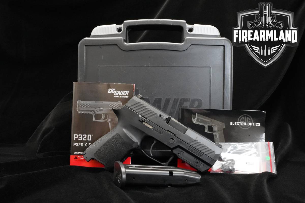 Sig Sauer P320 Compact LIMA-LGM 9mm Nitron Sig-Sauer P320 P-320 +ORIG CASE