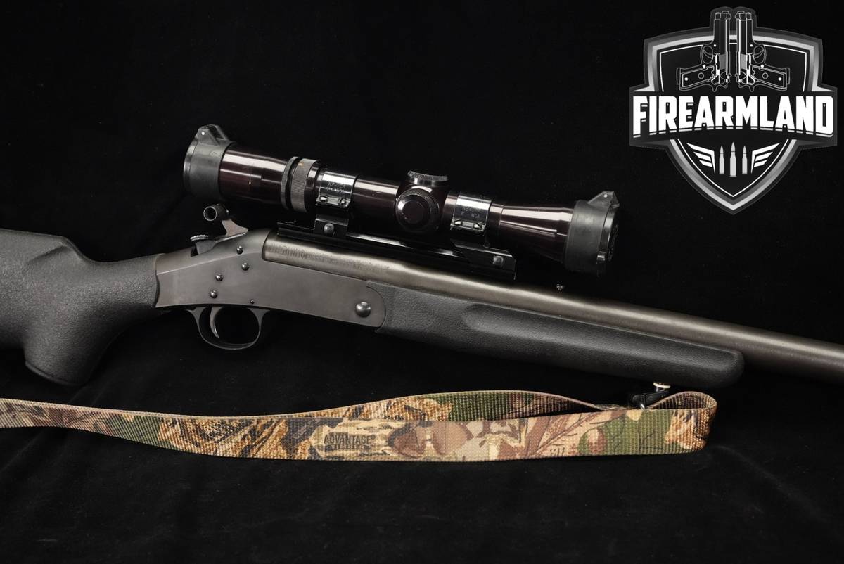 New England Firearms NEF Handi-Rifle SB2 45-70 22" +BURRIS SCOPE