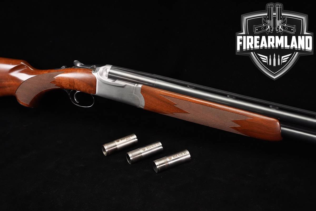 DESIRED Ruger Red Label 12-Gauge 28" Satin Silver & Walnut O/U