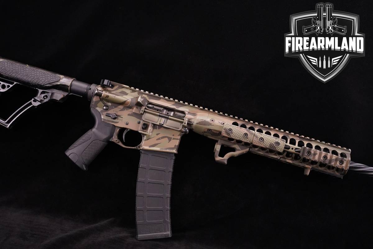 Palmetto State Armory PSA PA-15 5.56 NATO AR15 16" AR-15 +GEISSELE TRIGGER