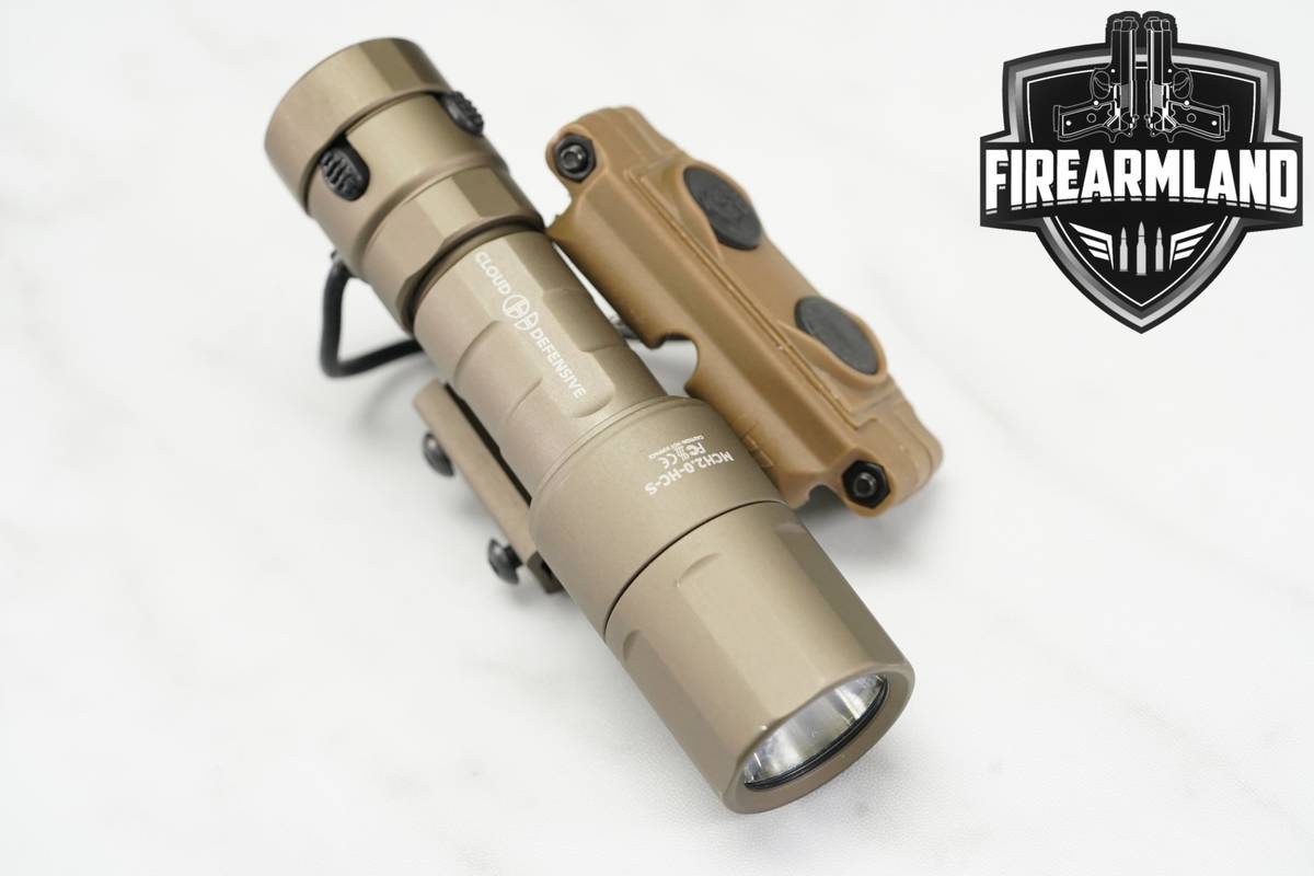 Cloud Defense MCH2.0 1100 Lumens & 80,000 Candela Weapon Light MCH 2.0