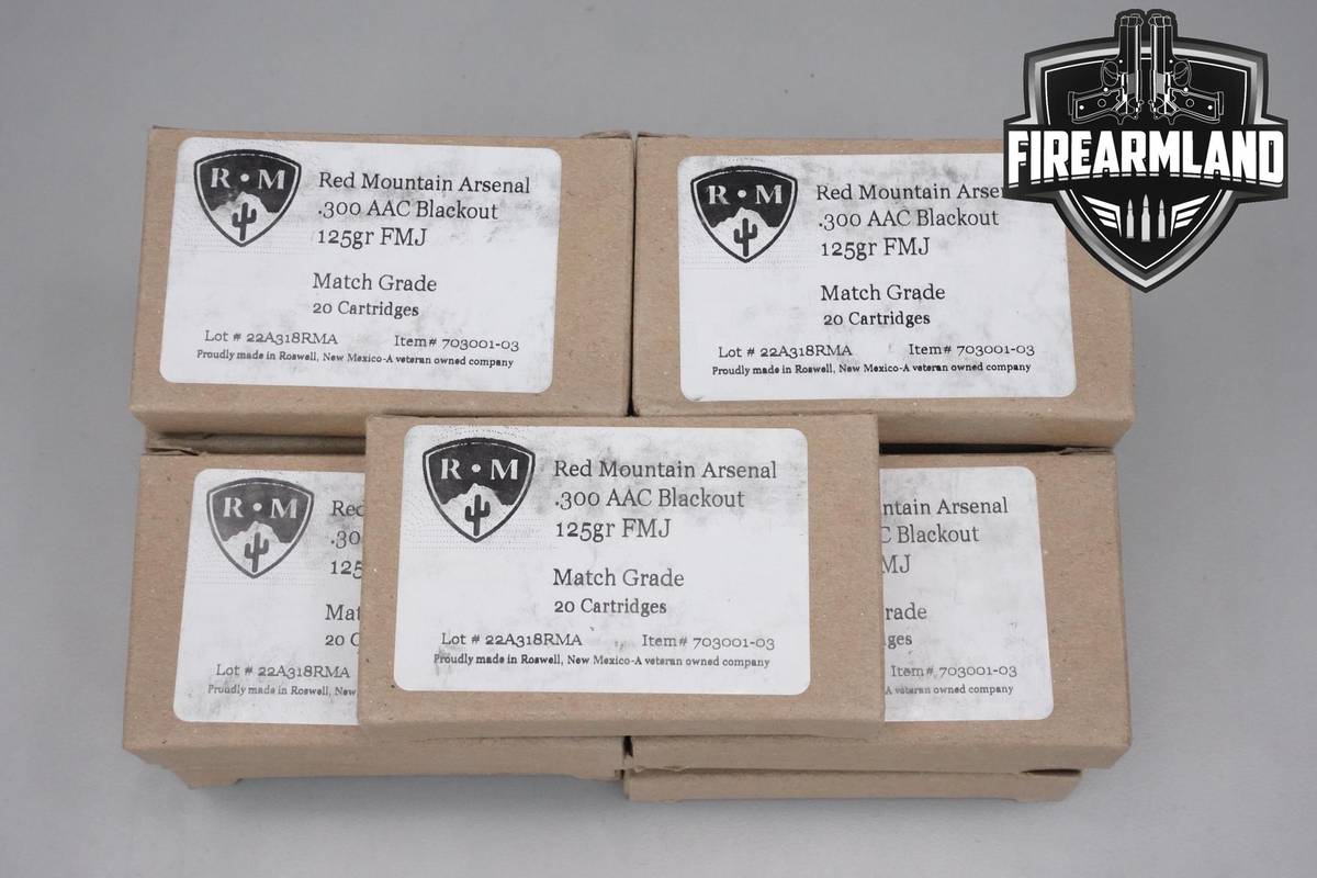 300 Blackout Ammo 300-BLK-AAC Ammunition 300 ROUNDS