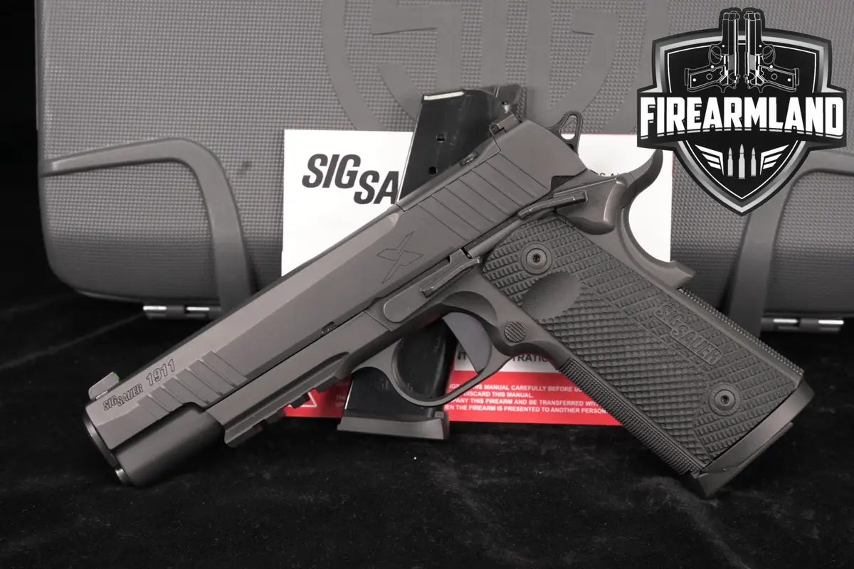 Sig Sauer 1911 XFULL X-Series Optics-Ready 45 ACP 5" +2 MAGS & ORIG CASE