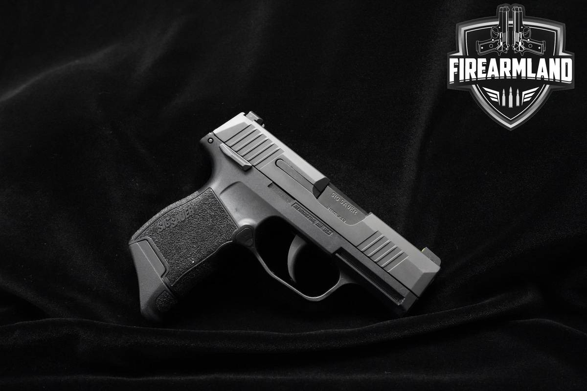 Sig Sauer P365 MS 9mm 3.1" Nitron Sig-Sauer P365 P-365 +3 MAGS & ORIG CASE