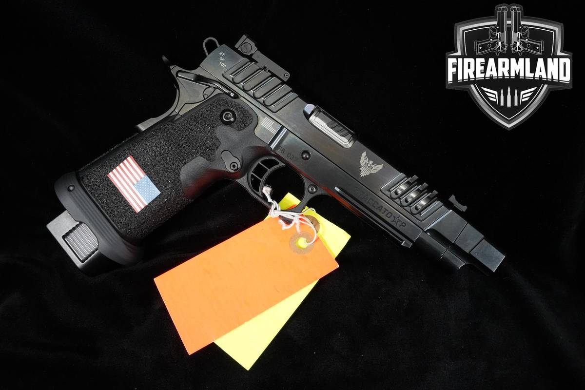 COMMEMORATIVE Staccato (STI) 2011 P Fallen Blue 2022 27 of 100 9mm 2011-P
