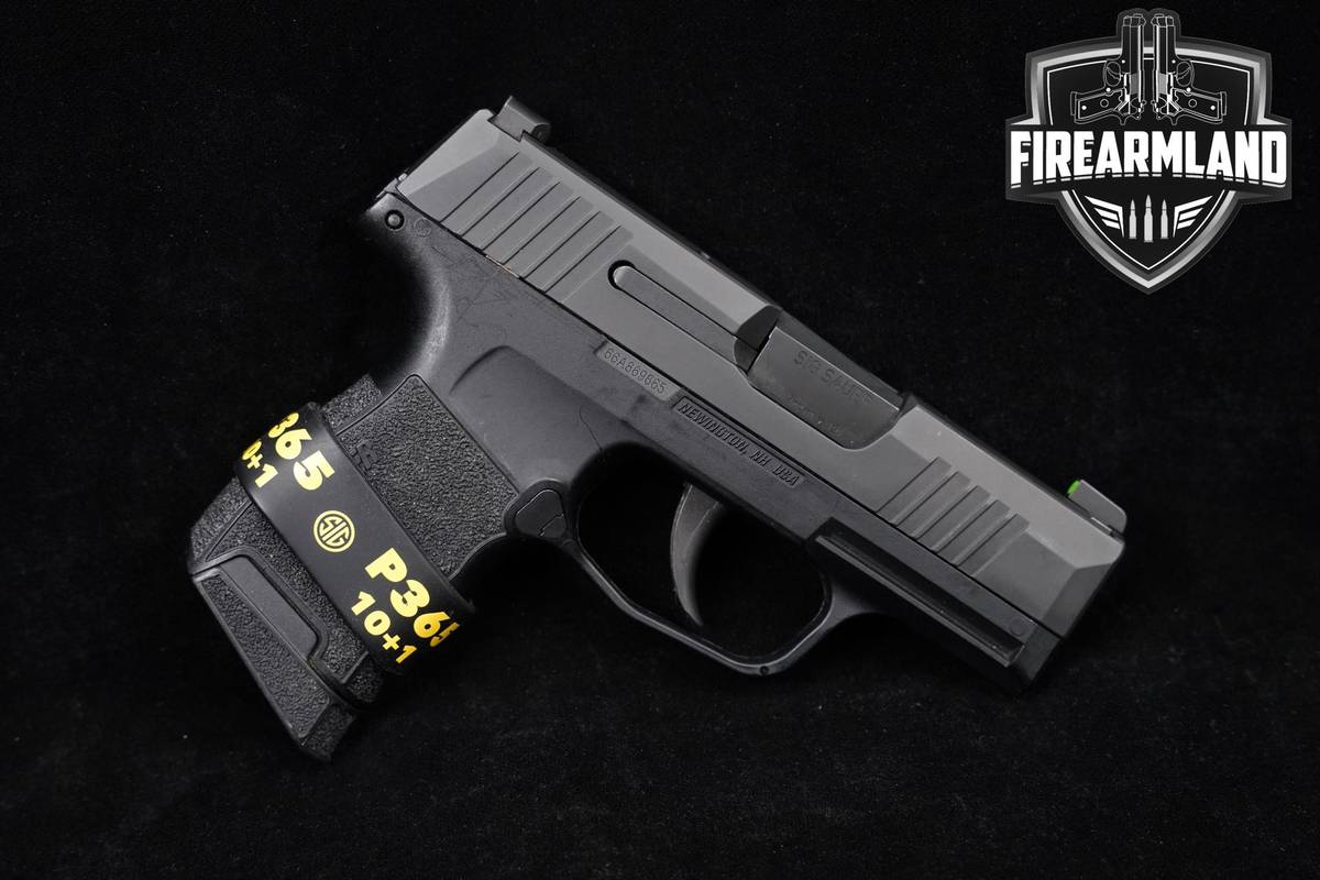 MICRO-COMPACT Sig Sauer P365 Nitron 9mm 3.1" +2 MAGS & OG CASE