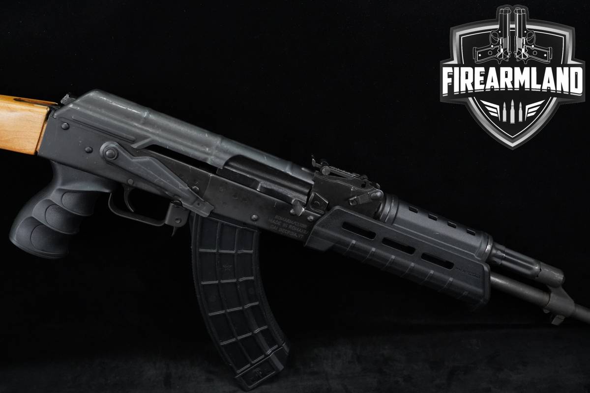 Romarm/Cugir WASR-10 7.62x39 16.25" Black AK47 AK-47 AKM +2 MAGS