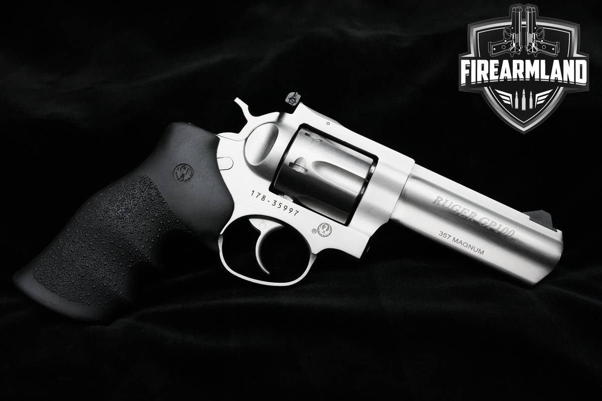 2017 Sturm Ruger GP100 357 Magnum 4.2" Satin Stainless Satin Revolver DA/SA