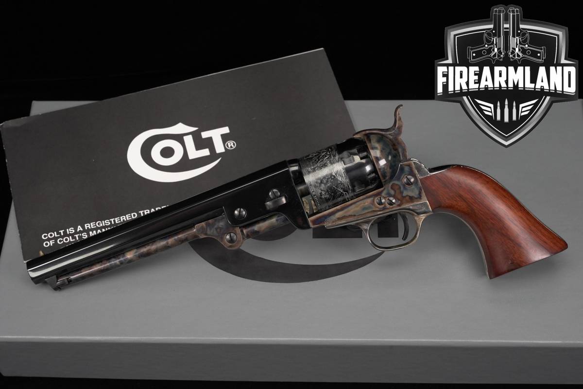 1850 Colt Model 1851 Navy Blackpowder Series, 2nd Generation, London 7.5"
