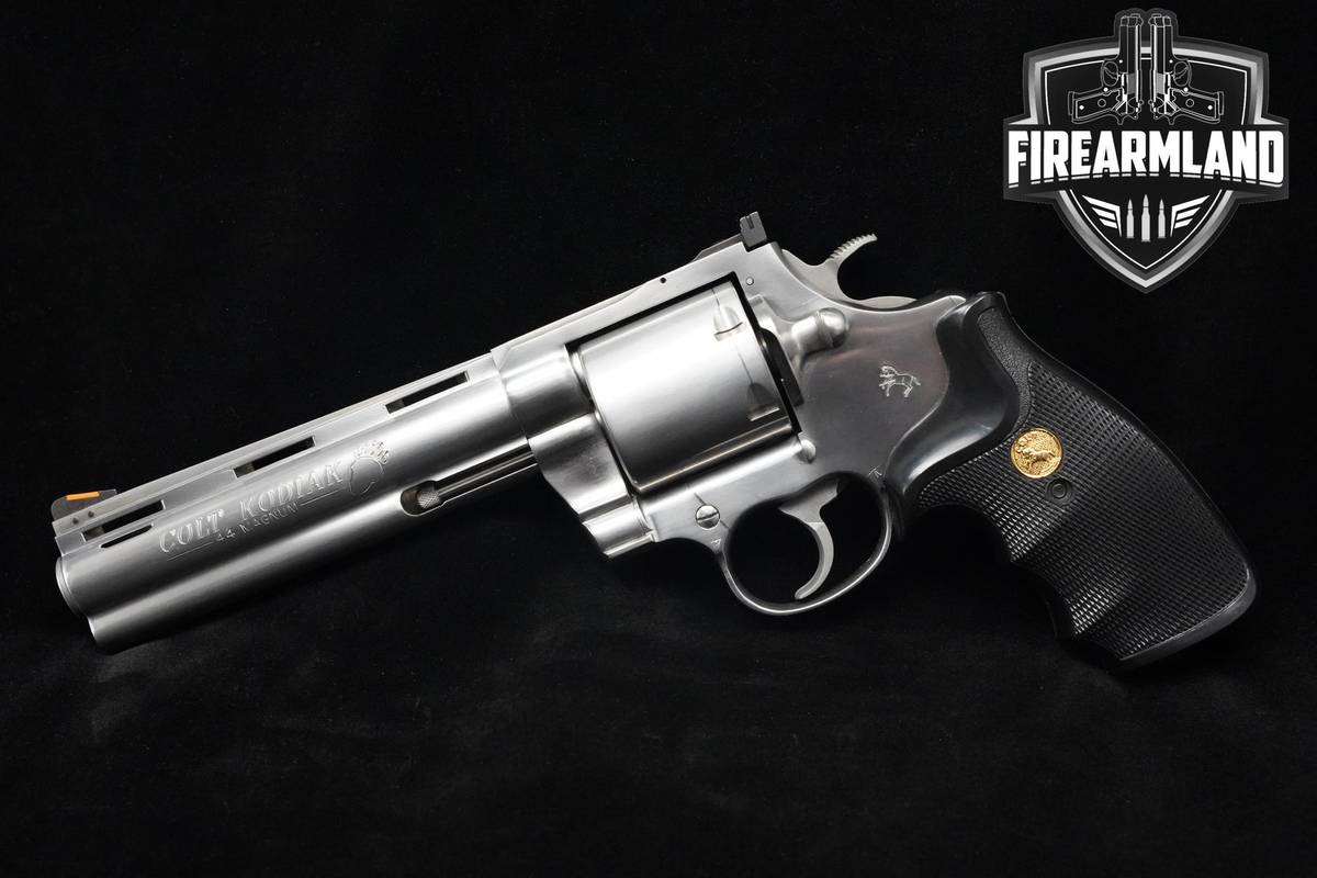 RARE 1993 Colt Kodiak 44 Magnum 6" Stainless Colt-Kodiak Hunting +ORIG CASE