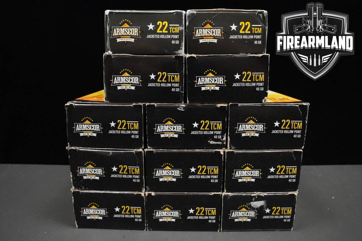 22 TCM Ammo 22 TCM Ammunition 650 ROUNDS