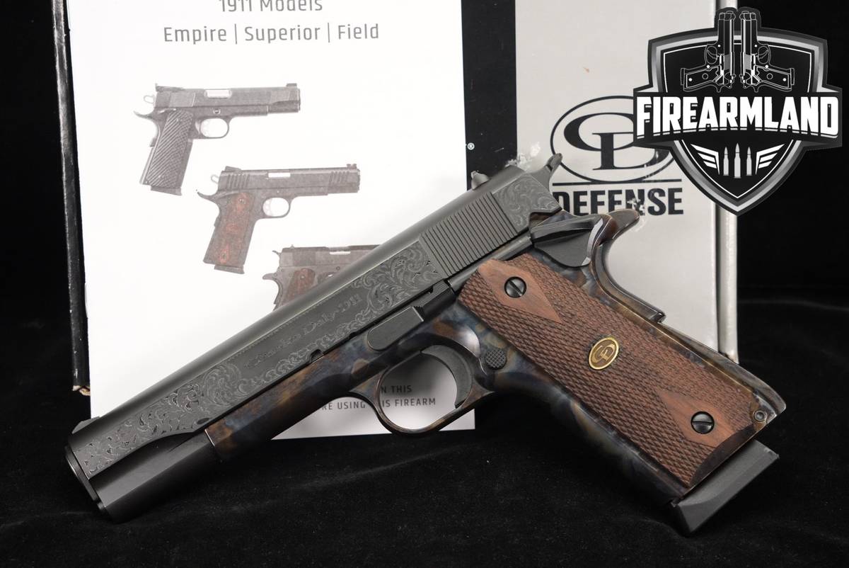 Charles Daly 1911 Field Engraved 45 ACP 5" +ORIG BOX