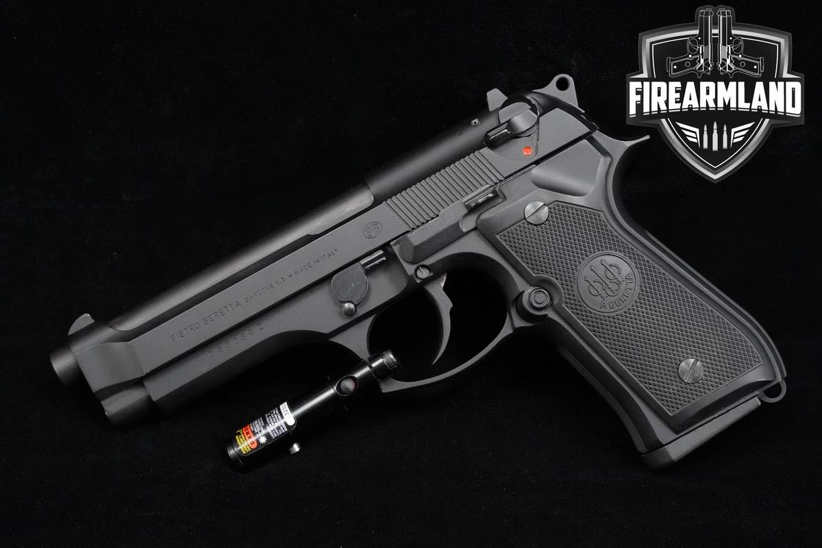 1989 Beretta 92F 9mm 5" Beretta-92F M92F M9 M-9 +3 MAGS