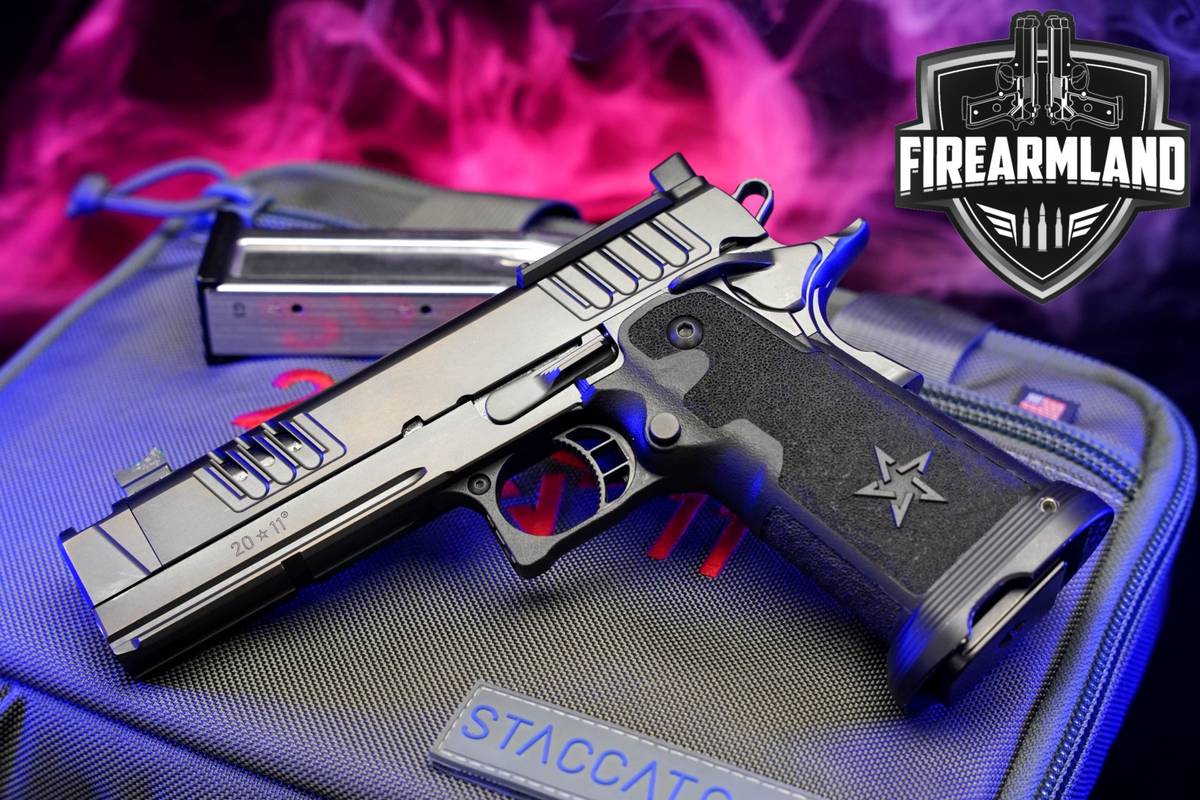 Staccato XC DPO 9mm Optics-Ready STI 1911 2011 COMP +2 MAGS & ORIG CASE
