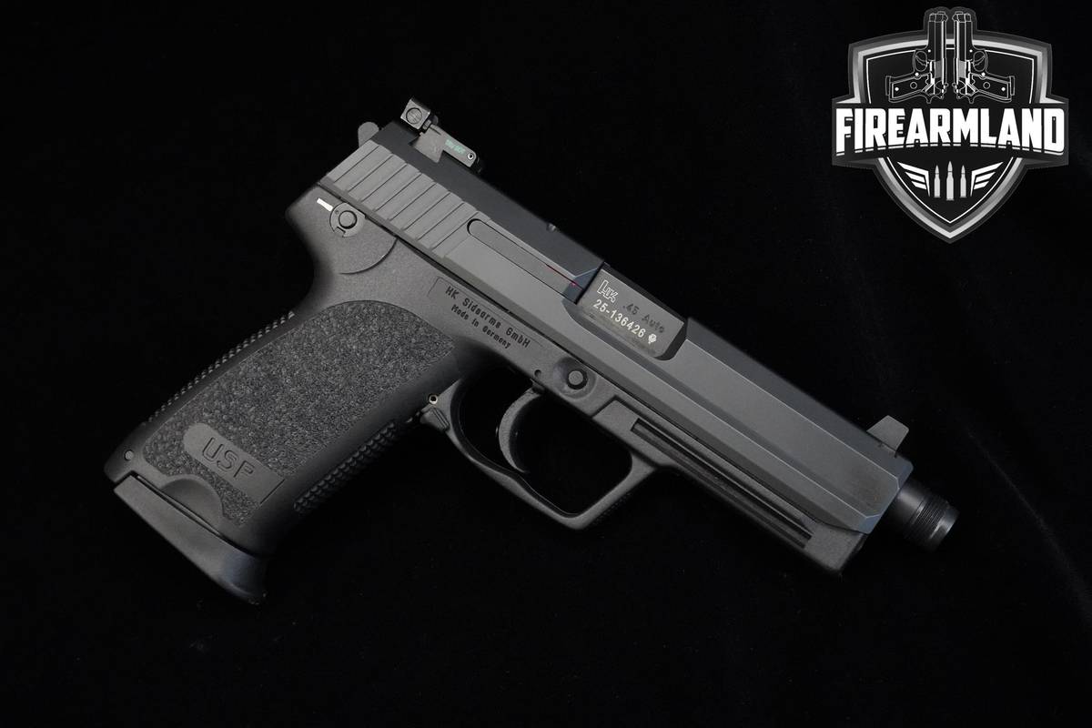 Heckler & Koch (H&K-HK) USP-45 Tactical V1 45 ACP 5" H&K-HK-USP-45 +3 MAGS