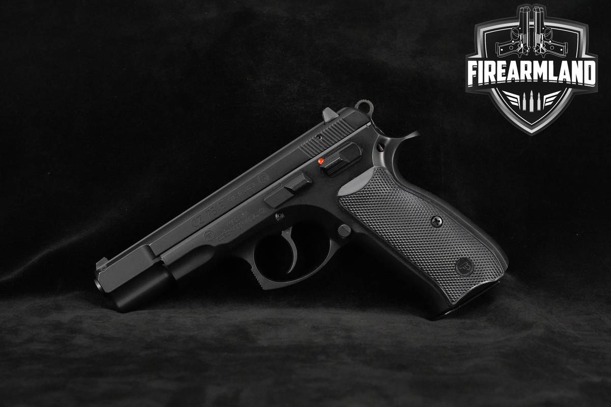 CZ 75 B 9mm Black Polycoat CZ75B CZ-75B +2 MAGS & ORIG CASE